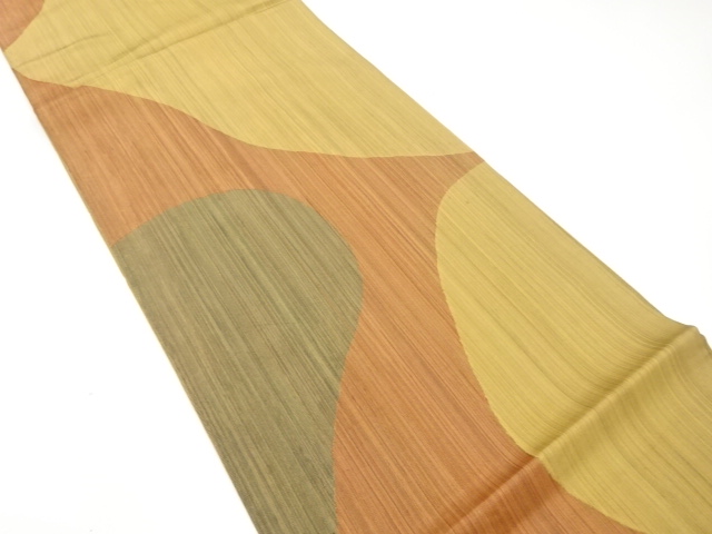 抽象模様織り出し　袋帯